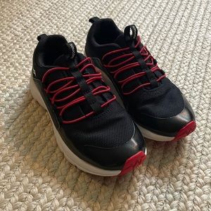 Saucony Sneaker Shoes Girls Size 1 (US) Tieless- Black and Pink